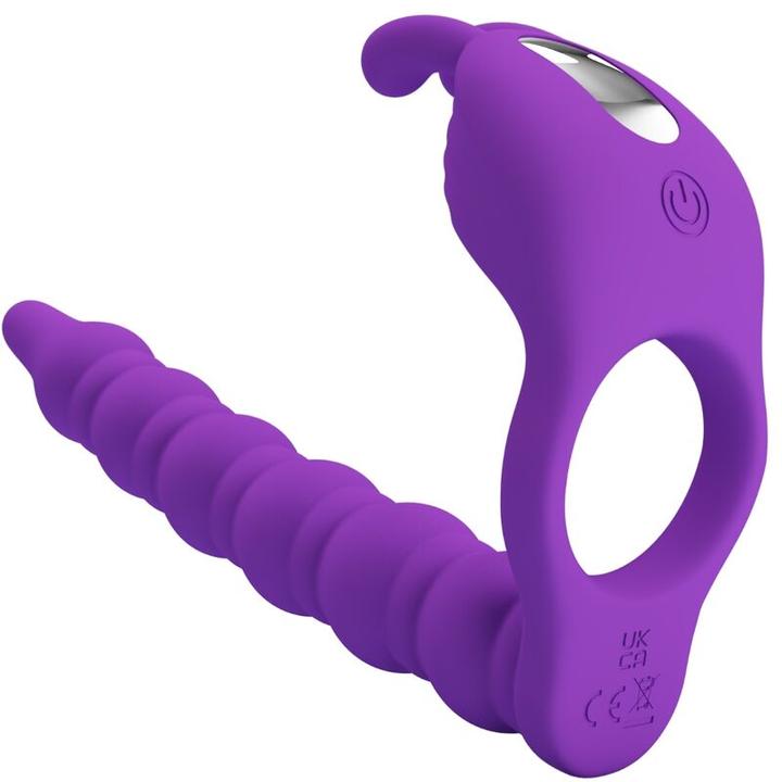 Produktbild Pretty Love Blackney Penisringe Mit Vibrator-Plug