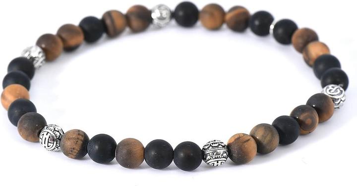 Produktbild Balibay Lennox (20.50 cm, Tigerauge, Onyx, 925 Sterling Silber, Edelstein)