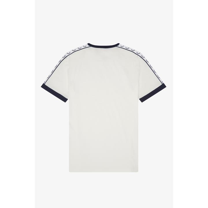 Produktbild Fred Perry T-Shirt mit kontrastfarbenen Bündchen und Streifen (XXL)