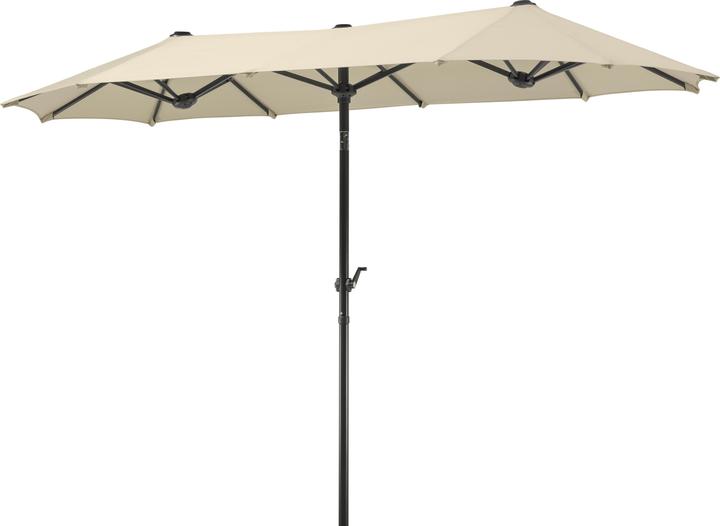 Produktbild Schneider Schirme Sonnenschirm Schneider Salerno 300x150 cm natur (1.50 m)