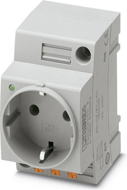 Phoenix Contact Contact Schaltschrank-Steckdose EO-CF/PT/LED Grau 1 St.