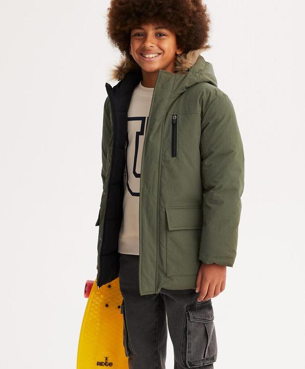 Produktbild La Redoute Collections Wendbare Winterjacke (120 B)
