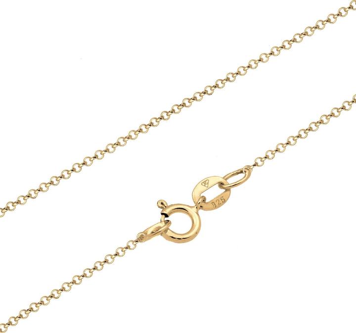 Produktbild Elli Edelsteinkette, Oval (925 Sterling Silber, 45 cm)