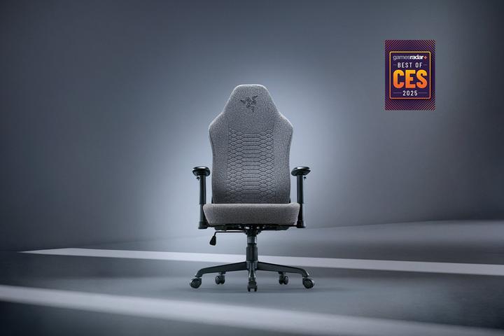 Produktbild Razer Iskur V2 X Gaming Chair, hellgrau