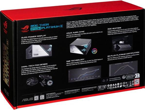 Immagine prodotto ASUS PSU Thor 850W Platinum II (850 W)