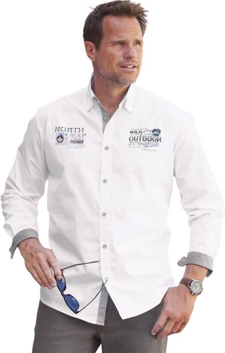 Actual product image Atlas For Men Mens Pilot-Style T-Shirt (XXL)