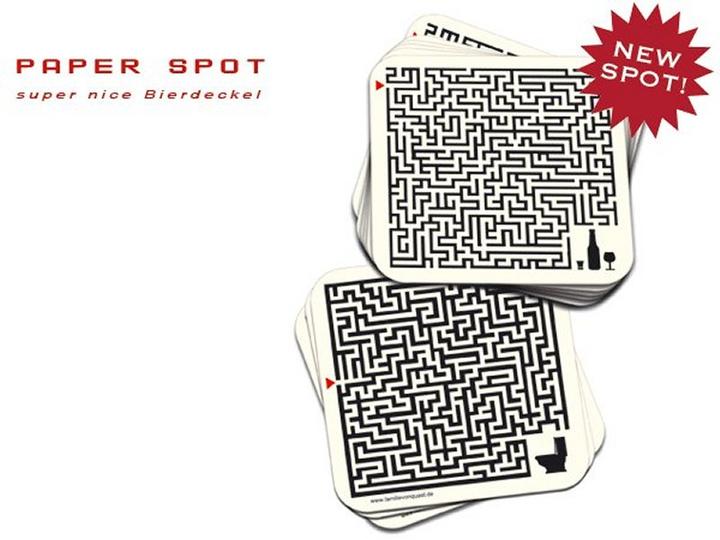 Produktbild Familie von Quast Bierdeckel, Labyrinth