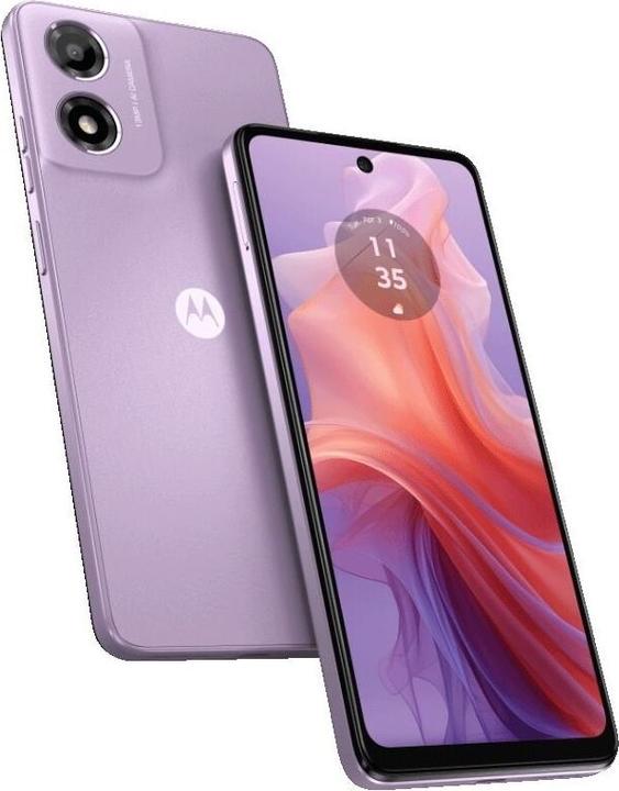Produktbild Motorola Moto E14 (64 GB, Pastel Purple, 6.56", Dual SIM, 13 Mpx, 4G)
