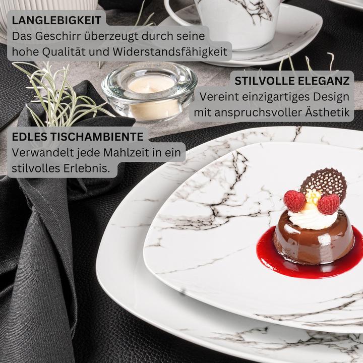 Produktbild Sänger Tafelservice Bilgola Marmor (6 Stück)