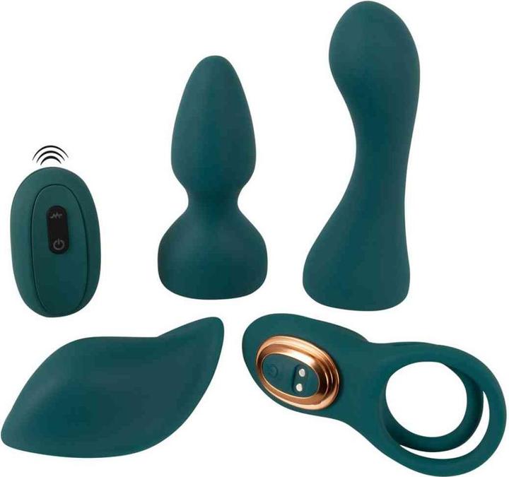 Produktbild Couples Choice RC Mini Vibrator with 4 Attachments