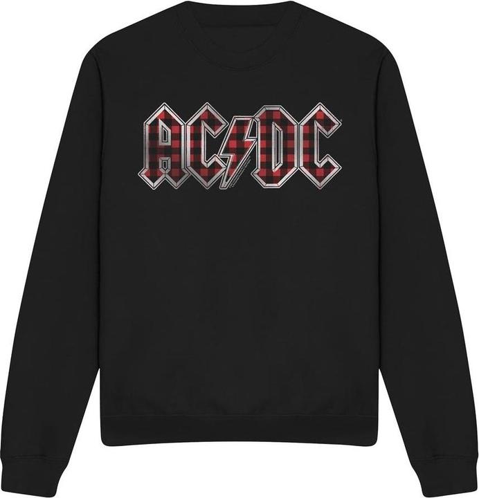 Immagine prodotto AC/DC Felpa Logo Plaid Adulto Unisex (XL)