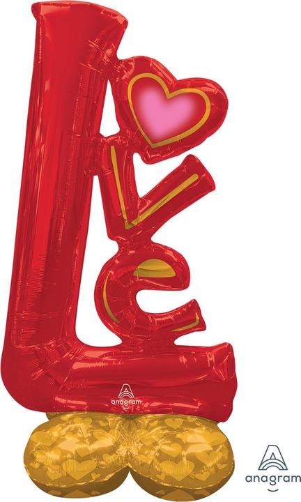 Produktbild Anagram AirLoonz Liebe P71 verpackt 73 cm x 147 cm (3 x)