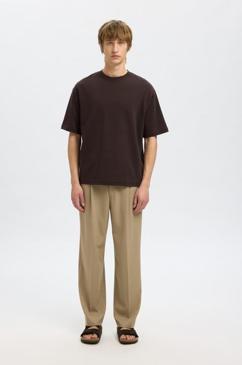 Actual product image Selected Homme Slhlooseoscar Ss O-Neck Tee Noos (S)