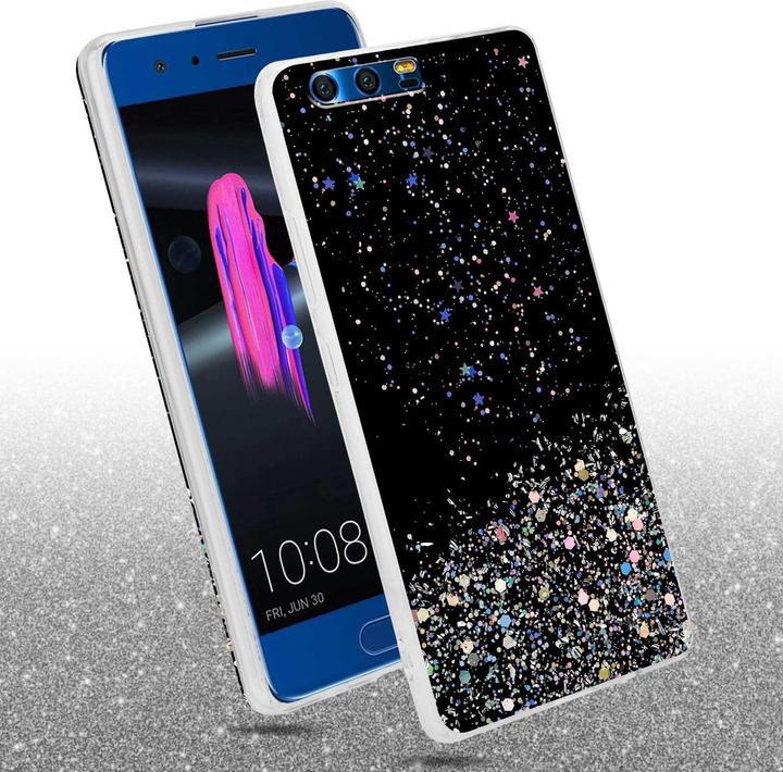 Actual product image Cadorabo TPU cover with glitter for Honor 9 (Honor 9)