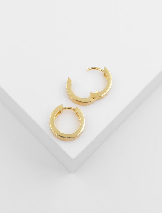 Actual product image Muau Creoles (Yellow gold)