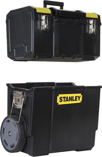 Actual product image Stanley Mobile Workcenter with removable toolbox without organizer