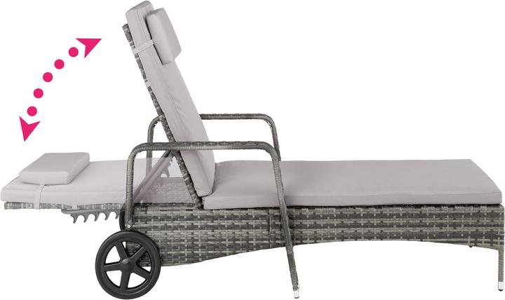 Immagine prodotto tectake Sonnenliege (200 cm)