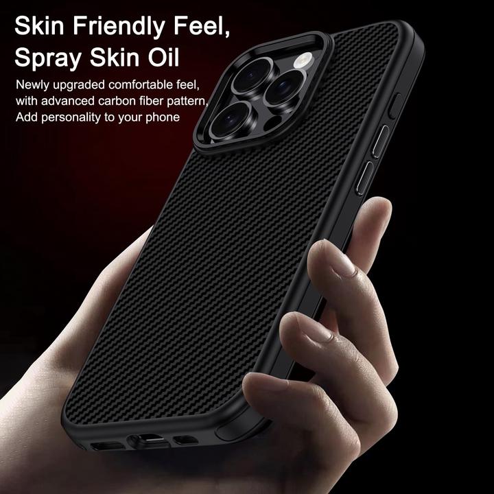 Immagine prodotto iPaky Custodia in fibra di carbonio (Apple iPhone 16 Pro)