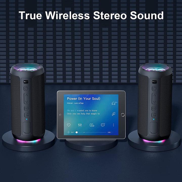 Actual product image Ortizan LED Speaker (30 h)