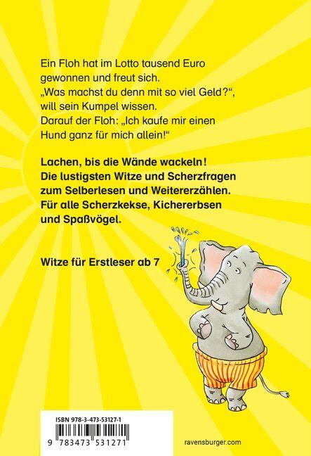 Energie-Label Ravensburger Lustig! Witze für Erstleser (Deutsch, Falko Honnen, Claudia Riemer, 2013)