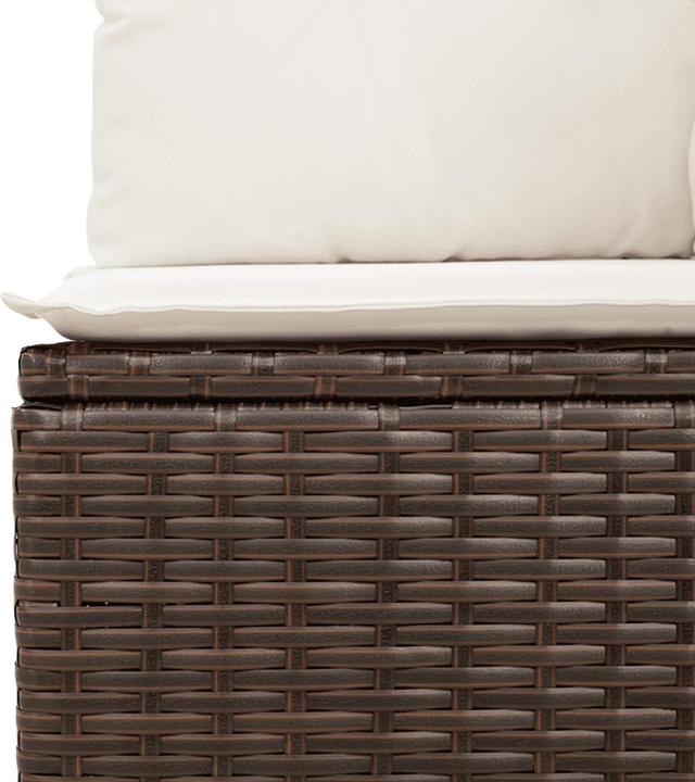 Immagine prodotto VidaXL Mobili da giardino Set di divani Set da giardino 7 pezzi Marrone