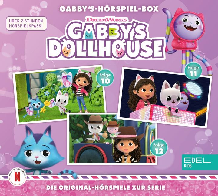 Image du produit Coffret audio Gabby's Dollhouse, épisode 10-12