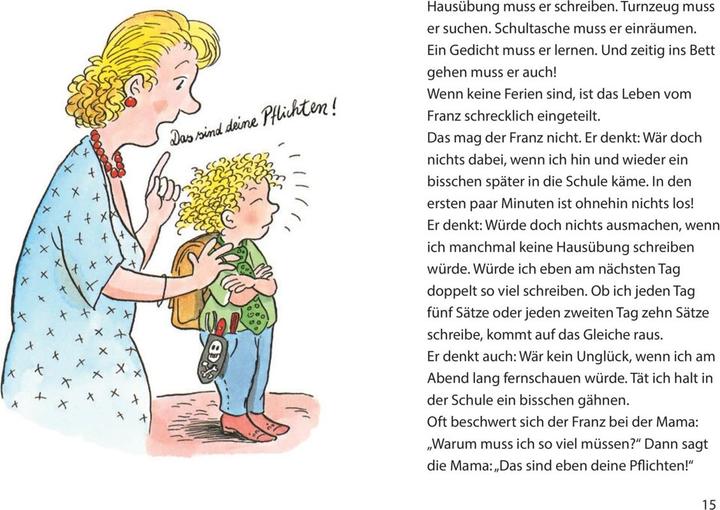 Produktbild Feriengeschichten vom Franz (Deutsch, Christine Nöstlinger, Erhard Dietl, 2019)