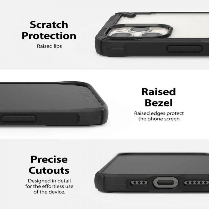 Actual product image Ringke Fusion X Case Armored Cover with Frame for iPhone 12 Pro (Apple iPhone 12)