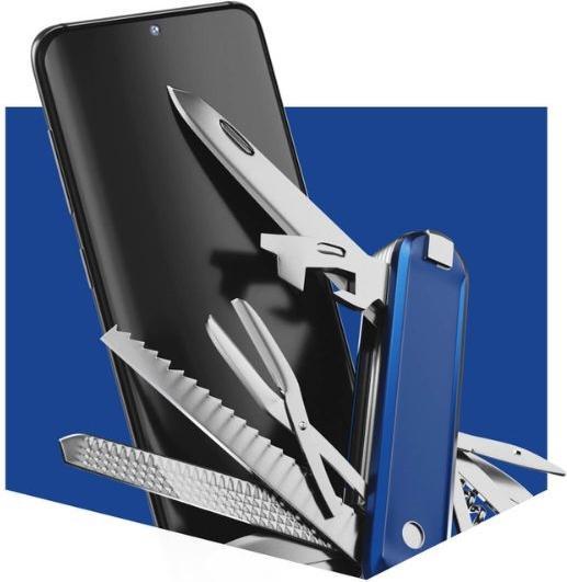 Produktbild 3MK SilverProtect+ iPhone 16 Plus Folia Antymikrobowa montowana na mokro (1 Stück, Apple iPhone 16 Plus)
