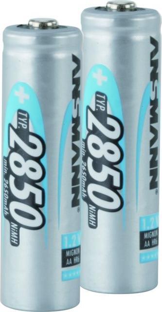 Produktbild Ansmann 1x2 Akku 2700 Mignon AA 2500 mAh (1 Stk., AA, 2700 mAh)