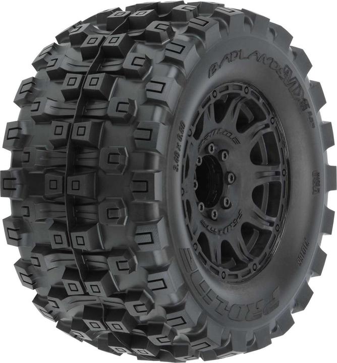 Immagine prodotto Proline Ruote complete Badlands MX38 HP 3.8 a cinghia 2 pezzi