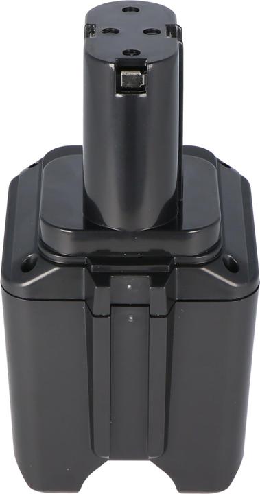 Actual product image AccuCell Bosch battery 2 607 300 002 flat side, old version (9.6 V)