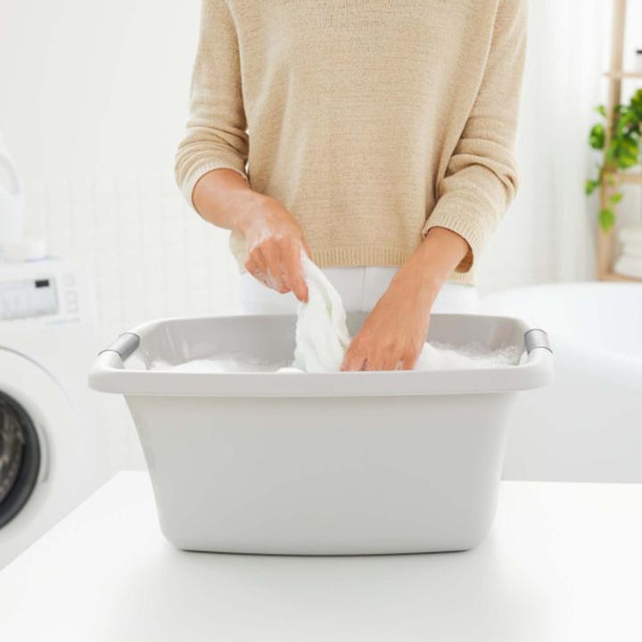 Actual product image Rotho 3-piece FLOWERS laundry tub set