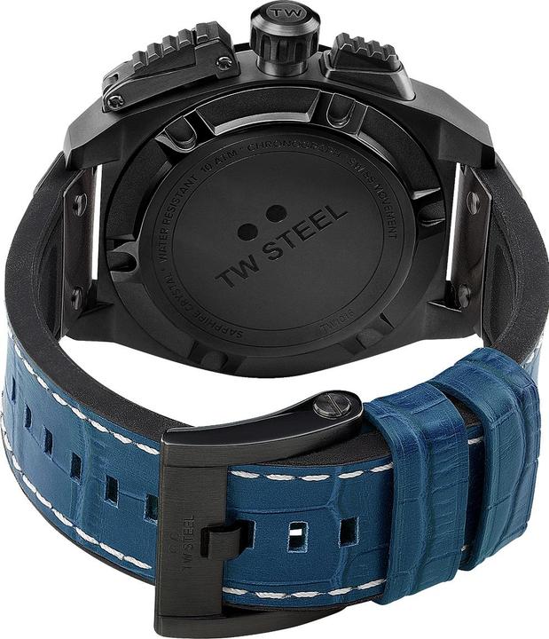 Image du produit TW-Steel TW1016 Canteen Chronograph Limited Edition Montre Homme 46mm 10ATM (Chronographe)