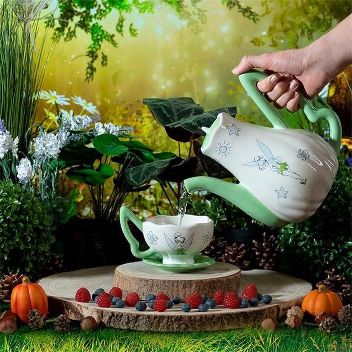 Actual product image ABYstyle Disney Set Teiera/Tazzine: Tinkerbell (1200 ml, 1 x)