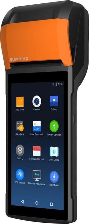 Actual product image Sunmi V2, USB-C, BT, WLAN, 4G, GPS, Kit (USB), Android