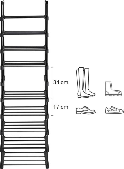 Immagine prodotto Songmics Haley (45 x 30 x 174 cm)