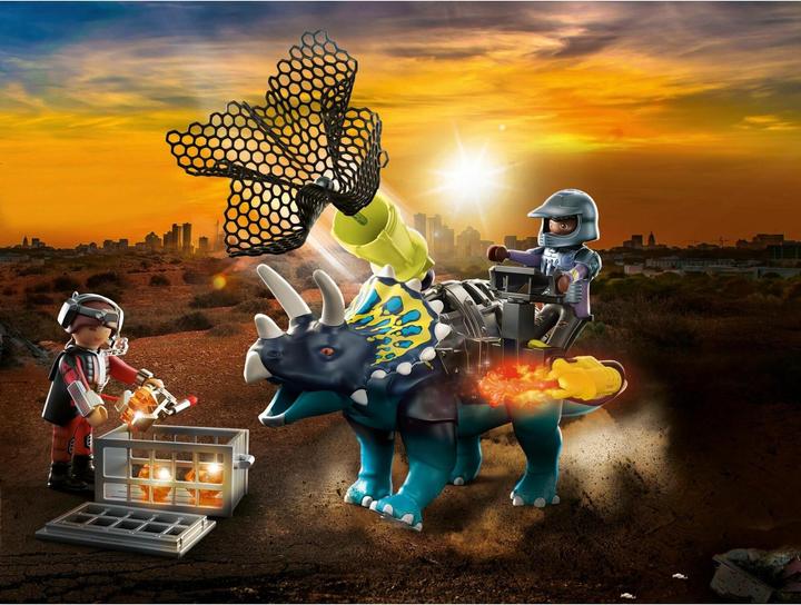 Immagine prodotto Playmobil Triceratopo: rivolta intorno alle pietre leggendarie (70627, Playmobil Dinos)