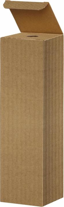 Produktbild Antalis Weinverpackung braun offene Welle Geschenkbox für 1fl.3/4L 20pcs/pk - (20 pcs.)
