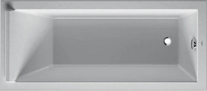 Immagine prodotto Duravit Vasca rettangolare STARCK 1 inclinazione posteriore 1700x750mm bianco (240 l, 170 cm, 75 cm)