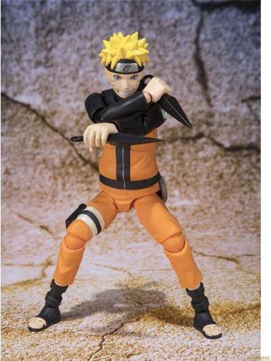 Produktbild Bandai Action Figure Naruto Shippuden S.H. : Naruto Uzumaki 14 cm