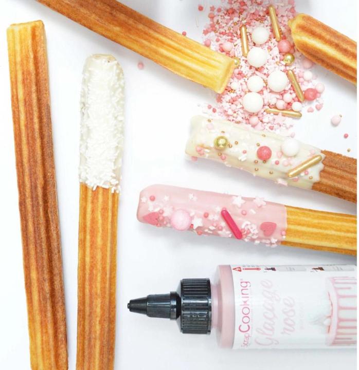 Actual product image ScrapCooking Chocolate glaze pink 130g (1 x)