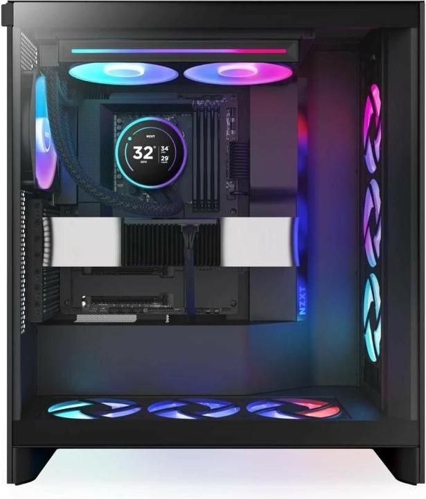 Actual product image NZXT KRAKEN Elite V2 280 RGB Wak Display Black RL-KR28E-B2