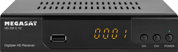 Megasat HD200CV2 HDTV Kabel Receiver (0.51 GB, DVB-C)