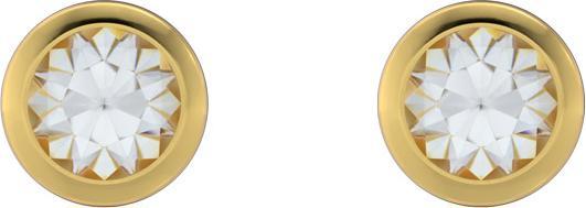 Produktbild Studex Sensitive Ohrstecker Bezel Gold mit Kristall 3 mm (Edelstahl)