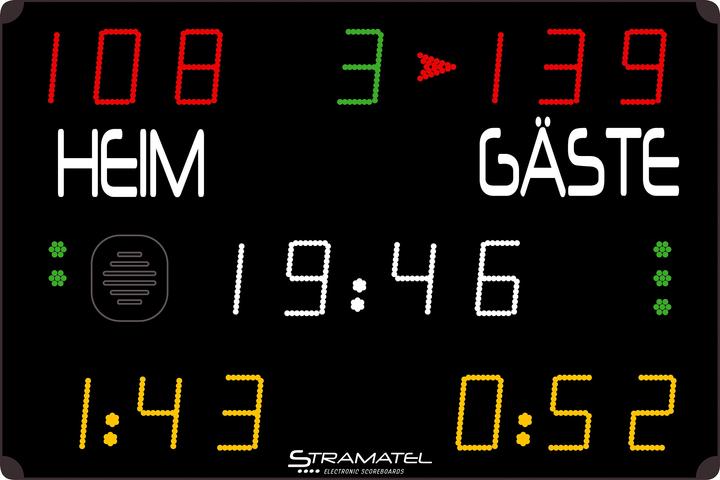 Produktbild Stramatel Anzeigetafel 452 MS 7000