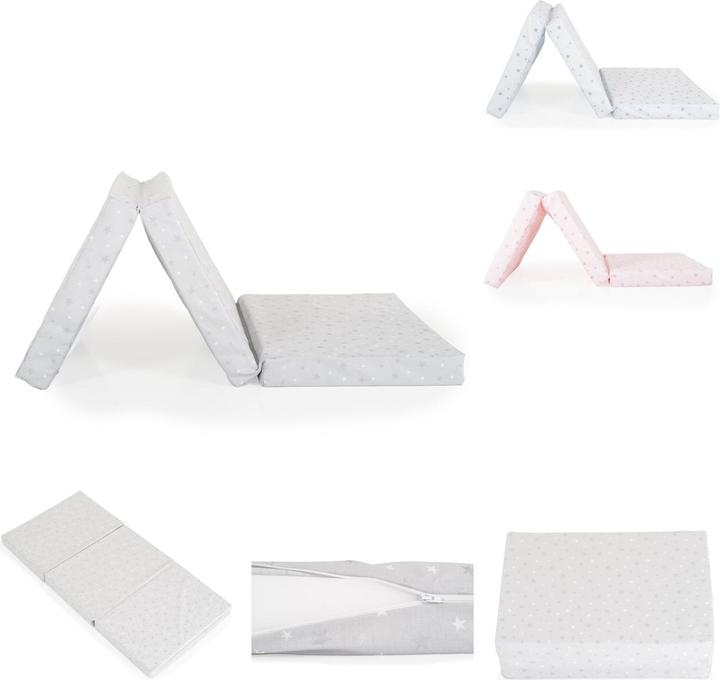 Actual product image Moni Matelas pliant lit bébé Mirage (120 x 60 cm)