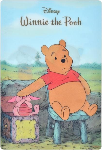 Produktbild Disney Pooh & Piglet Postkarte Lentikular (1 Stk.)