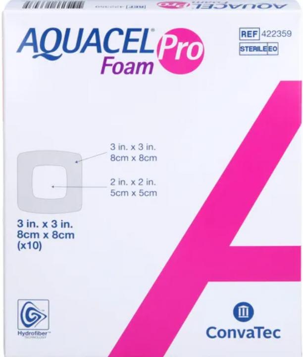 Image du produit Aquacel Ag AQUACEL Foam Pro 8x8cm 10 pcs
