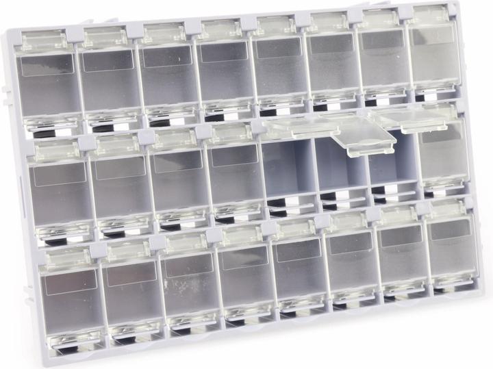 Produktbild Eneroid SMD-Systemcontainer T-156, 24-fach, grau